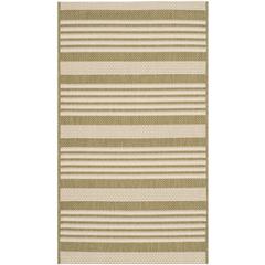 COURTYARD, GREEN / BEIGE, 2' X 3'-7", Area Rug, CY6062-244-2