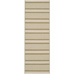 COURTYARD, GREEN / BEIGE, 2'-3" X 6'-7", Area Rug, CY6062-244-27