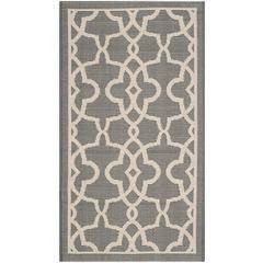 COURTYARD, GREY / BEIGE, 2' X 3'-7", Area Rug, CY6071-246-2
