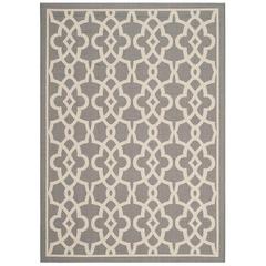 COURTYARD, GREY / BEIGE, 5'-3" X 7'-7", Area Rug, CY6071-246-5