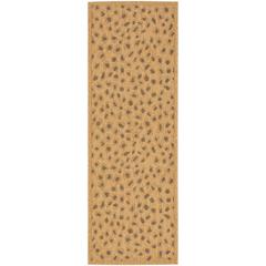 COURTYARD, NATURAL / GOLD, 2'-3" X 10', Area Rug, CY6104-39-210