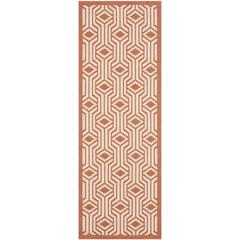 COURTYARD, BEIGE / TERRACOTTA, 2'-3" X 6'-7", Area Rug, CY6113-231-27