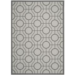 COURTYARD, LIGHT GREY / ANTHRACITE, 6'-7" X 9'-6", Area Rug, CY6115-78-6