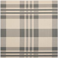 COURTYARD, GREY / BONE, 6'-7" X 6'-7" Square, Area Rug, CY6201-236-7SQ