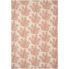 COURTYARD, BEIGE / TERRACOTTA, 6'-7" X 9'-6", Area Rug, CY6210-231-6