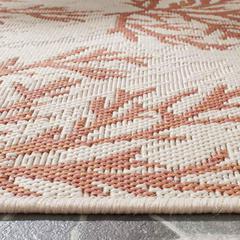 COURTYARD, BEIGE / TERRACOTTA, 9' X 12', Area Rug, CY6210-231-9