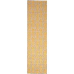 COURTYARD, BEIGE / YELLOW, 2'-3" X 8', Area Rug