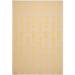 COURTYARD, BEIGE / YELLOW, 6'-7" X 9'-6", Area Rug, CY6214-306-6