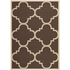 COURTYARD, DARK BROWN, 5'-3" X 7'-7", Area Rug, CY6243-204-5