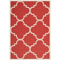 COURTYARD, RED, 4' X 5'-7", Area Rug, CY6243-248-4