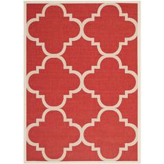 COURTYARD, RED, 5'-3" X 7'-7", Area Rug, CY6243-248-5