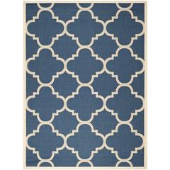 COURTYARD, NAVY / BEIGE, 8' X 11', Area Rug, CY6243-268-8
