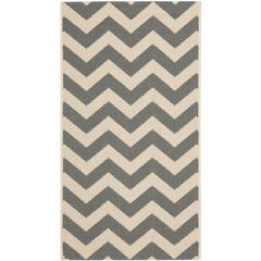 COURTYARD, GREY / BEIGE, 2' X 3'-7", Area Rug, CY6244-246-2
