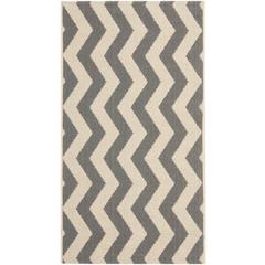 COURTYARD, GREY / BEIGE, 2' X 3'-7", Area Rug, CY6245-246-2