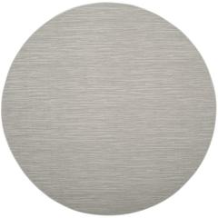 COURTYARD, LIGHT GREY, 6'-7" X 6'-7" Round, Area Rug