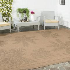 COURTYARD, NATURAL / GOLD, 8' X 11', Area Rug, CY6683-39-8