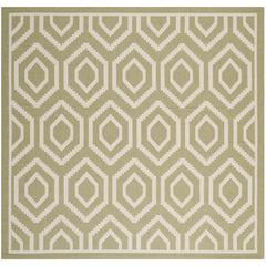 COURTYARD, GREEN / BEIGE, 7'-10" X 7'-10" Square, Area Rug, CY6902-244-8SQ