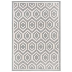 COURTYARD, ANTHRACITE / BEIGE, 4' X 5'-7", Area Rug, CY6902-246-4