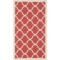 COURTYARD, RED / BONE, 2' X 3'-7", Area Rug, CY6903-248-2