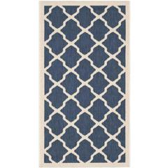 COURTYARD, NAVY / BEIGE, 2'-7" X 5', Area Rug, CY6903-268-3