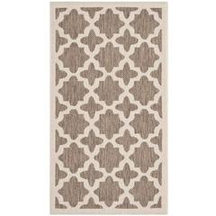 COURTYARD, BROWN / BONE, 2' X 3'-7", Area Rug, CY6913-242-2