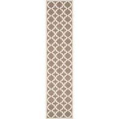 COURTYARD, BROWN / BONE, 2'-3" X 10', Area Rug, CY6913-242-210