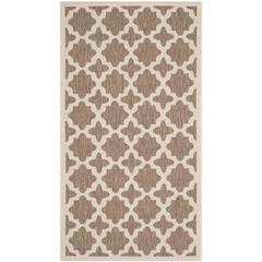 COURTYARD, BROWN / BONE, 2'-7" X 5', Area Rug, CY6913-242-3