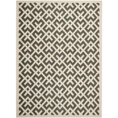 COURTYARD, BLACK / BEIGE, 8' X 11', Area Rug, CY6915-216-8