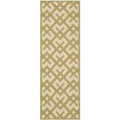 COURTYARD, BEIGE / GREEN, 2'-3" X 6'-7", Area Rug, CY6915-244-27