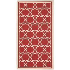 COURTYARD, RED / BONE, 2' X 3'-7", Area Rug, CY6916-248-2