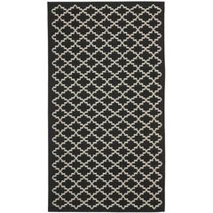 COURTYARD, BLACK / BEIGE, 2' X 3'-7", Area Rug, CY6919-226-2