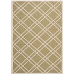 COURTYARD, GREEN / BEIGE, 4' X 5'-7", Area Rug, CY6923-244-4