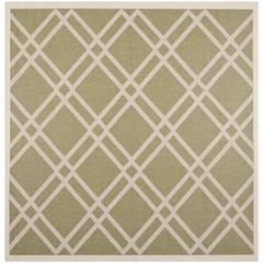 COURTYARD, GREEN / BEIGE, 7'-10" X 7'-10" Square, Area Rug, CY6923-244-8SQ