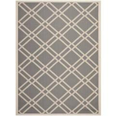 COURTYARD, ANTHRACITE / BEIGE, 8' X 11', Area Rug, CY6923-246-8