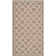 COURTYARD, BROWN / BONE, 2' X 3'-7", Area Rug, CY6925-242-2