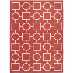 COURTYARD, RED / BONE, 2'-7" X 5', Area Rug, CY6925-248-3