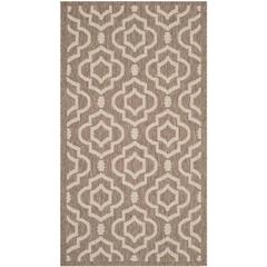 COURTYARD, BROWN / BONE, 2'-7" X 5', Area Rug, CY6926-242-3
