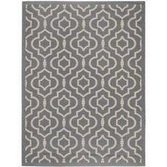 COURTYARD, ANTHRACITE / BEIGE, 5'-3" X 7'-7", Area Rug, CY6926-246-5