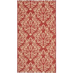 COURTYARD, RED / CREME, 2'-7" X 5', Area Rug, CY6930-28-3