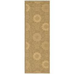 COURTYARD, GOLD / NATURAL, 2'-3" X 10', Area Rug, CY6948-49-210