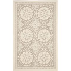 COURTYARD, BEIGE / DARK BEIG, 2'-7" X 5', Area Rug, CY7059-79A18-3