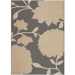 COURTYARD, ANTHRACITE / BEIGE, 5'-3" X 7'-7", Area Rug, CY7321-246A21-5