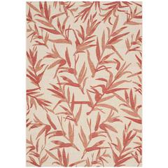 COURTYARD, BEIGE / TERRACOTTA, 4' X 5'-7", Area Rug, CY7425-231A11-4