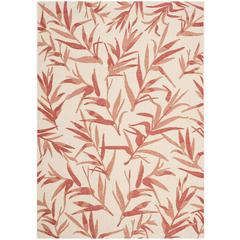 COURTYARD, BEIGE / TERRACOTTA, 5'-3" X 7'-7", Area Rug, CY7425-231A11-5