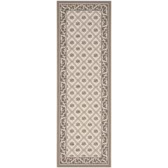 COURTYARD, BEIGE / DARK BEIG, 2'-3" X 6'-7", Area Rug, CY7427-079A5-27