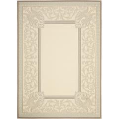 COURTYARD, BEIGE / DARK BEIG, 8' X 11', Area Rug, CY7514-79A18-8
