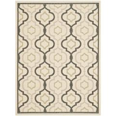 COURTYARD, BEIGE / BLACK, 4' X 5'-7", Area Rug, CY7938-256A21-4