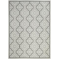 COURTYARD, LIGHT GREY / ANTHRACITE, 8' X 11', Area Rug, CY7938-78A18-8