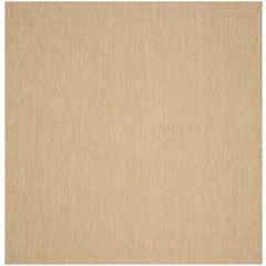 COURTYARD, NATURAL / CREAM, 6'-7" X 6'-7" Square, Area Rug, CY8022-03012-7SQ