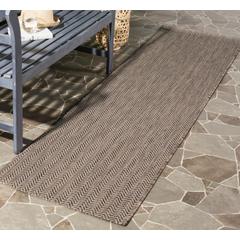COURTYARD, BROWN / BEIGE, 2'-3" X 12', Area Rug, CY8022-36321-212